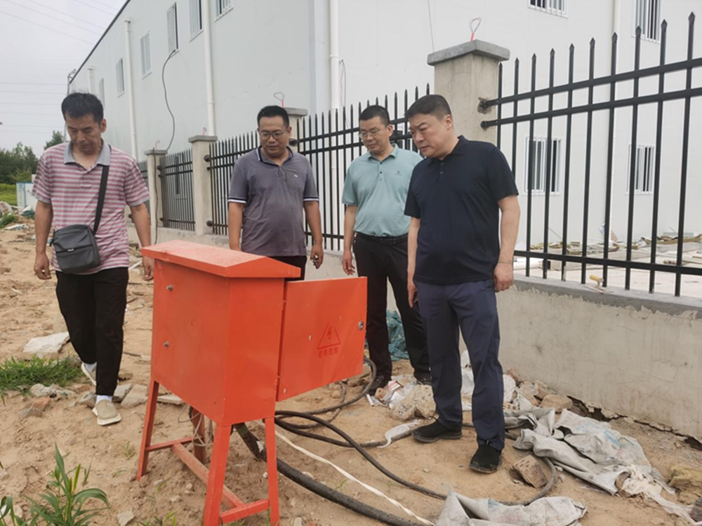 鄭州中鼎置業有限公司開展在建項目防汛應急工作